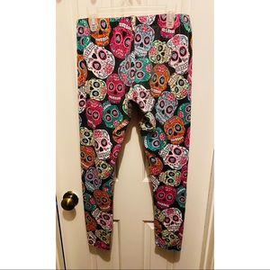 Sugar Skull Leggings